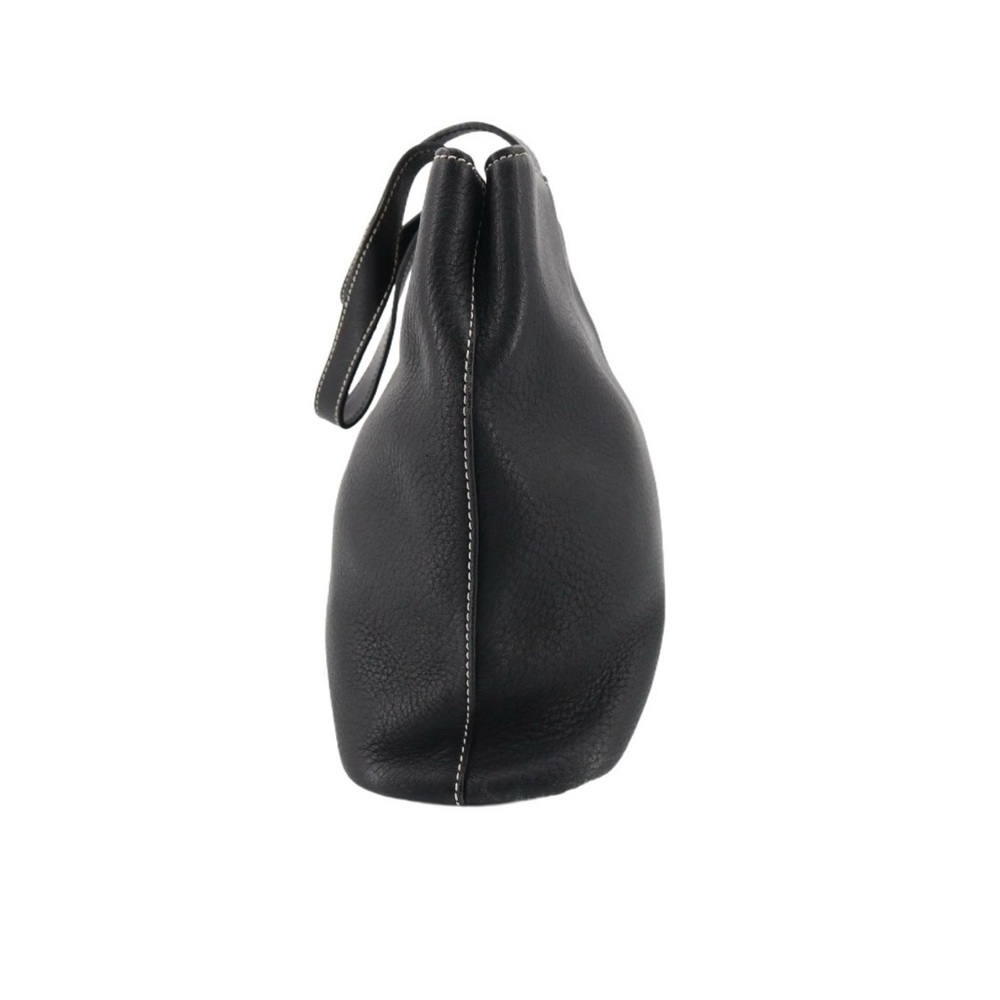 Burberry Black Leather Handbag w COA - Picture 4 of 7